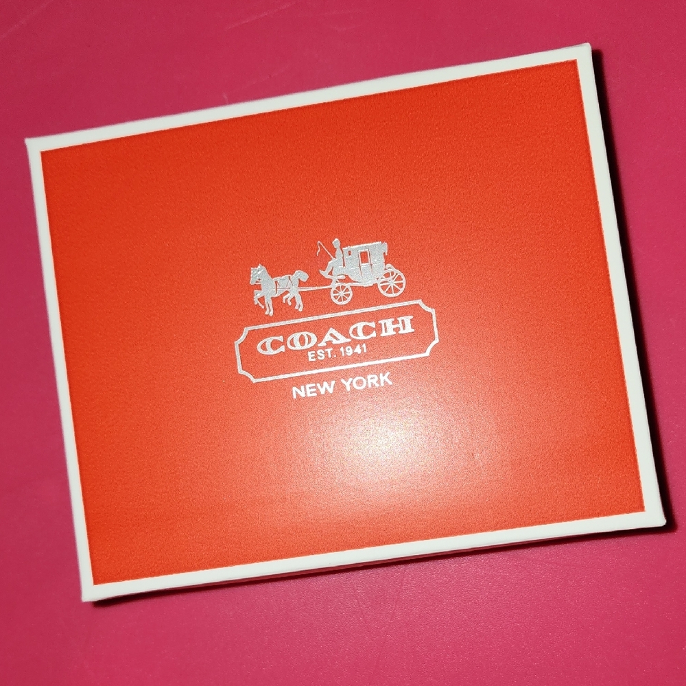 Coach Vibrant Orange Box